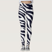 Leggings für Schwarz-Weiß-Tiere (Vorderseite)