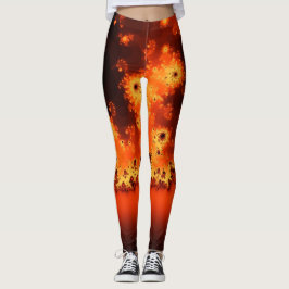 Leggings für Solarflare-Fraktal