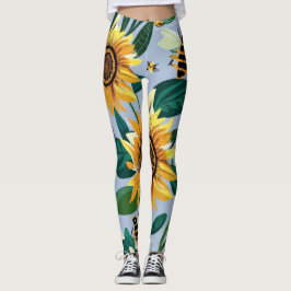 Leggings für Sonnenblumen
