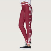 Leggings für Text und Farben - Rot (Links)