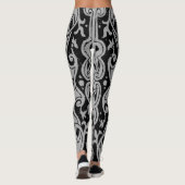 Leggings für Vintage türkische Gestaltung (Rückseite)