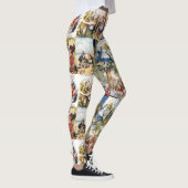 Leggings für Vintage Wonderland Collage (Rechts)