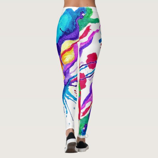 Leggings für Wasserfarben (Rückseite)