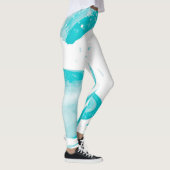 Leggings für Wasserfarben Muster (Rechts)