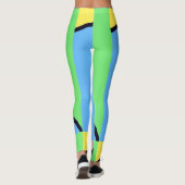 Leggings für zerbrochene Tile Brights (Rückseite)