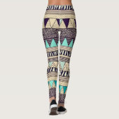 Leggings/gebürtiger Amerikaner-Muster Leggings (Rückseite)