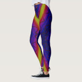Leggings ~ gelb blau ~ Original (Links)