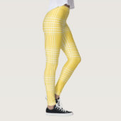 Leggings-Gelb-Kariert Leggings (Rechts)