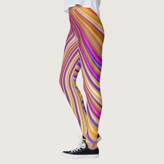 Leggings ~ gelb orange glänzend ~ Original (Links)