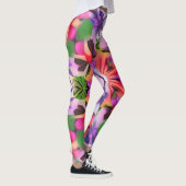 Leggings geometrischer Abstrakter Kunst (Rechts)