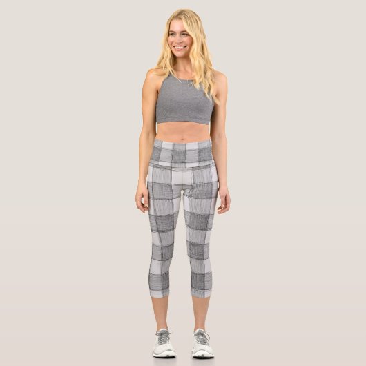 Leggings Gingham Capri (Vorderseite)