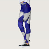 Leggings ~glänzend blau ~ Original (Links)