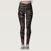 Leggings Glitzer rosa (Vorderseite)