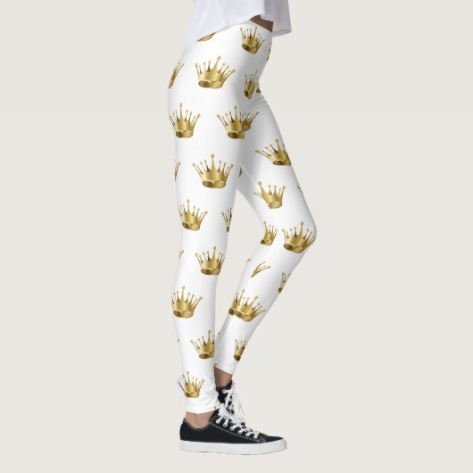 Leggings-Gold-Krone Leggings (Rechts)