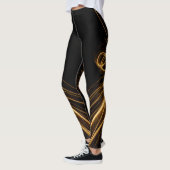Leggings "Goldene Eleganz" (Links)