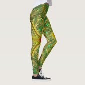 Leggings ~green gold Red Christmas (Rechts)
