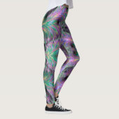 Leggings ~ grün lila ~ Original (Rechts)