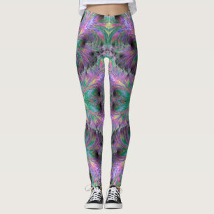 Leggings ~ grün lila ~ Original