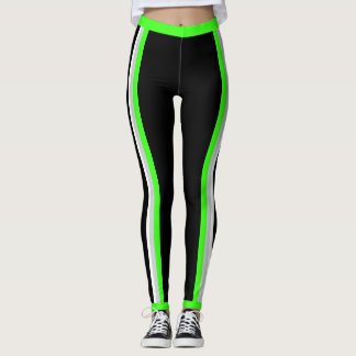 Leggings-grüne laufende Neonhosen Leggings
