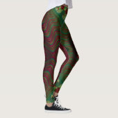 Leggings ~grüne Weihnachten (Rechts)