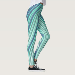 Leggings ~ grünes blaues Aqua ~ Original