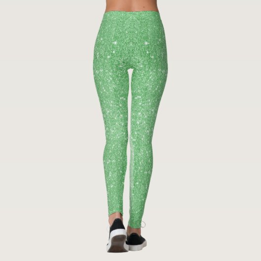 Leggings - grünes Ombre (Rückseite)