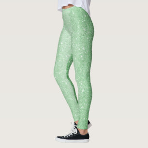 Leggings - grünes Ombre