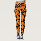 Leggings-Halloween-Fledermäuse Leggings (Vorderseite)