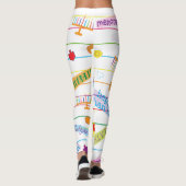Leggings Hanukkah Design (Rückseite)
