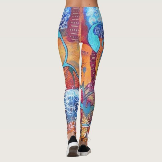 Leggings "Happy Day" (Rückseite)
