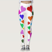 Leggings, Herz, Herz, Herz, Herz, Leggings (Vorderseite)