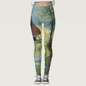 Leggings "Hirschüberquerung" (Vorderseite)