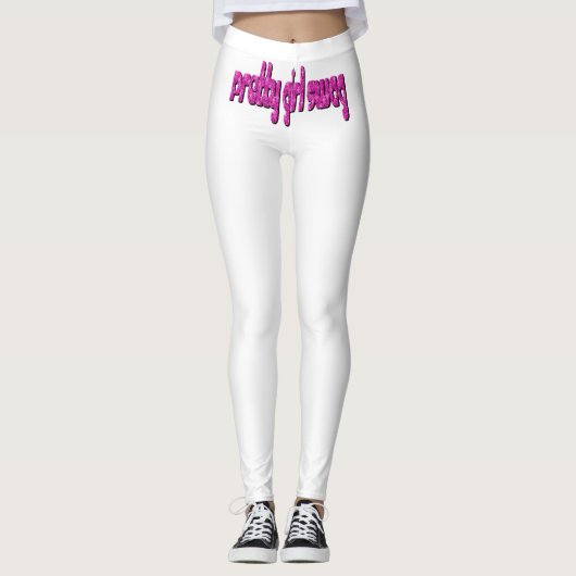 Leggings hübsch Girl Swagger (Vorderseite)