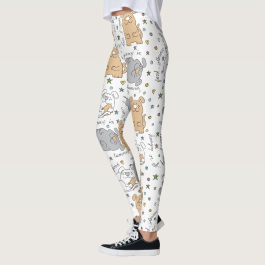 Leggings Hunde-Design (Links)