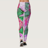 Leggings Hydrangea (Rückseite)