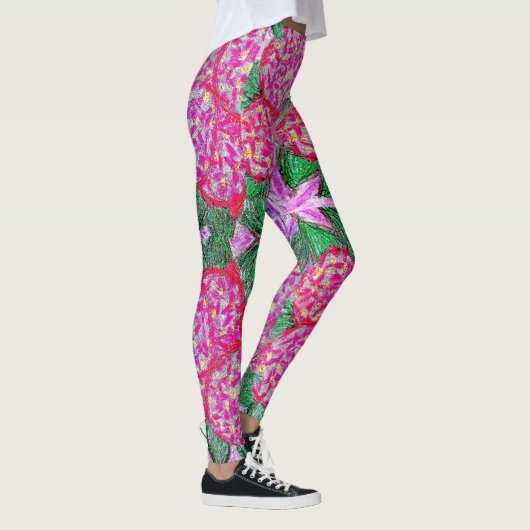 Leggings Hydrangeas (Rechts)