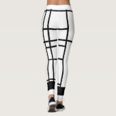 Leggings I mit braun (Rückseite)