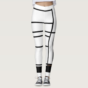 Leggings I mit braun