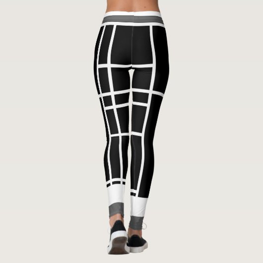 Leggings I mit braunem Invert (Rückseite)