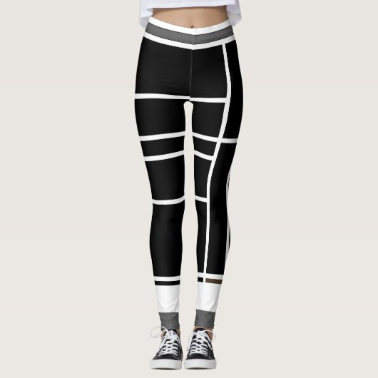Leggings I mit braunem Invert (Vorderseite)