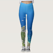 Leggings im Capri-Stil für Frauen (Vorderseite)