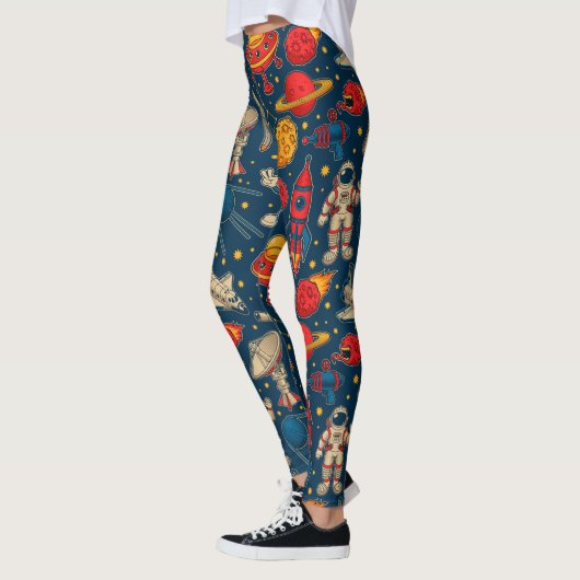 Leggings im coolen Weltraum (Links)