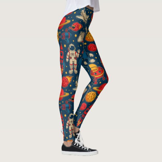 Leggings im coolen Weltraum (Rechts)