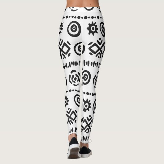 Leggings im Ethnic-Boho-Stil (Rückseite)