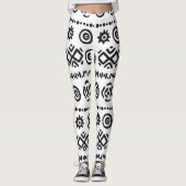 Leggings im Ethnic-Boho-Stil (Vorderseite)