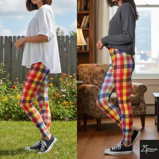 Leggings im Frequenzstil