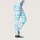 Leggings im Gesundheitswesen Multi Language Word (Rechts)