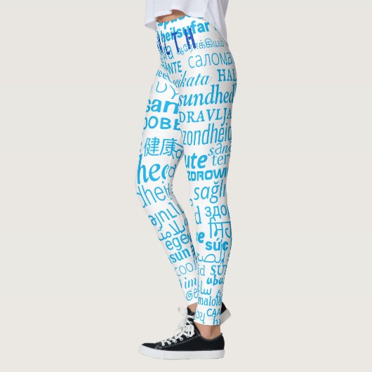 Leggings im Gesundheitswesen Multi Language Word (Links)