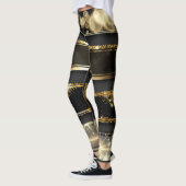 Leggings im Goldstil (Links)