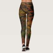 Leggings im Herbstwald (Rückseite)